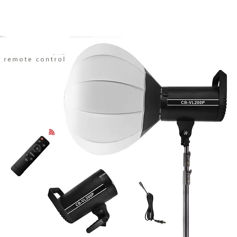 Learn Photography Lighting - Luz de video portátil de 200W