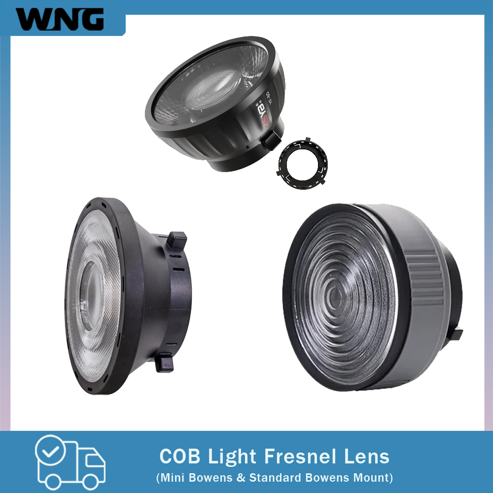 Photography Lighting Box - Lente Fresnel con Enfoque Ajustable de
