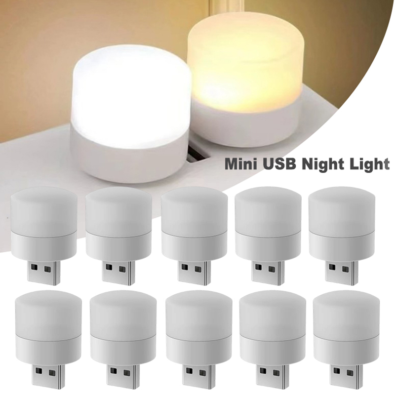 Photography Lighting Book - Mini luz nocturna USB, protección ocular