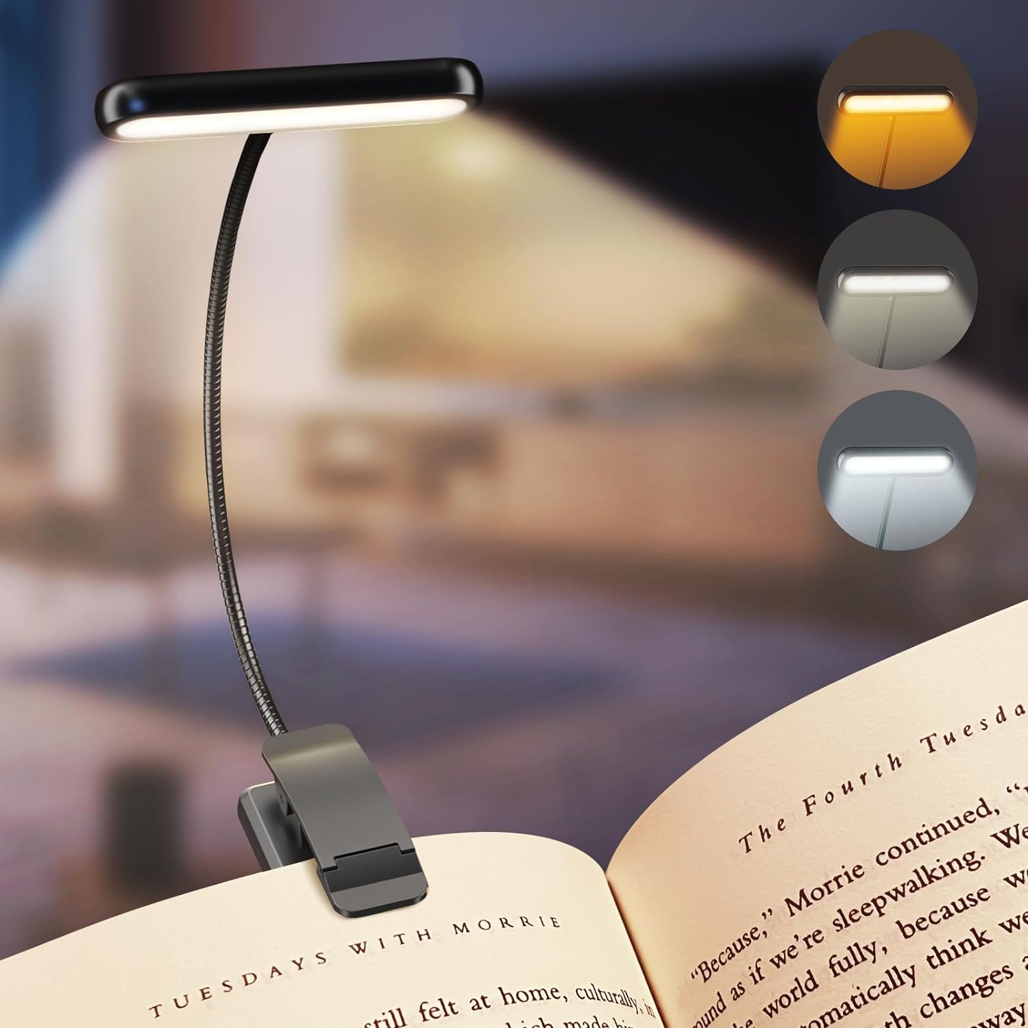 Photography Lighting Book - Lámpara de Lectura con 14 LED,
