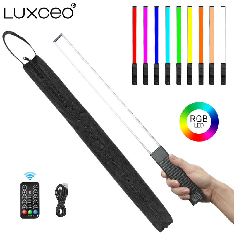 Photography Lighting Youtube - LUXCEO Q508A tubo de luz de
