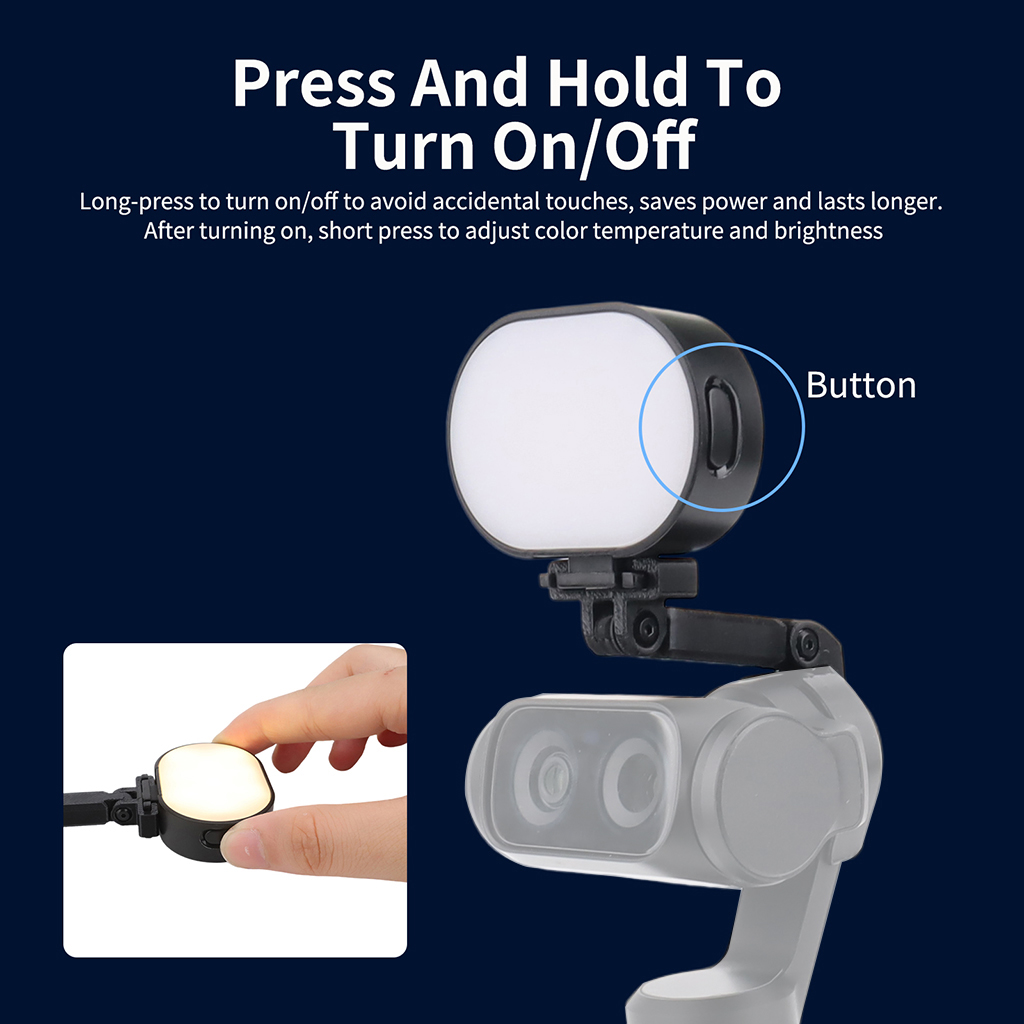Photography Lighting Angles - Luz de Relleno Portátil con Gimbal