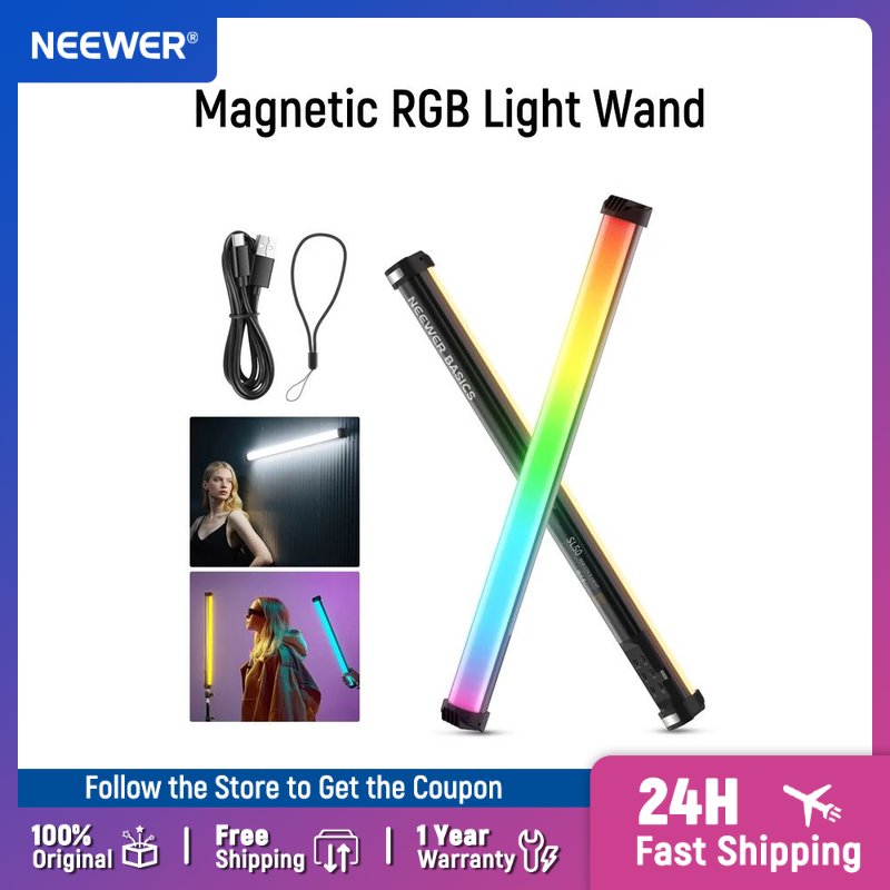 Photography Lighting Youtube - NEEWER Basics Varita de luz RGB
