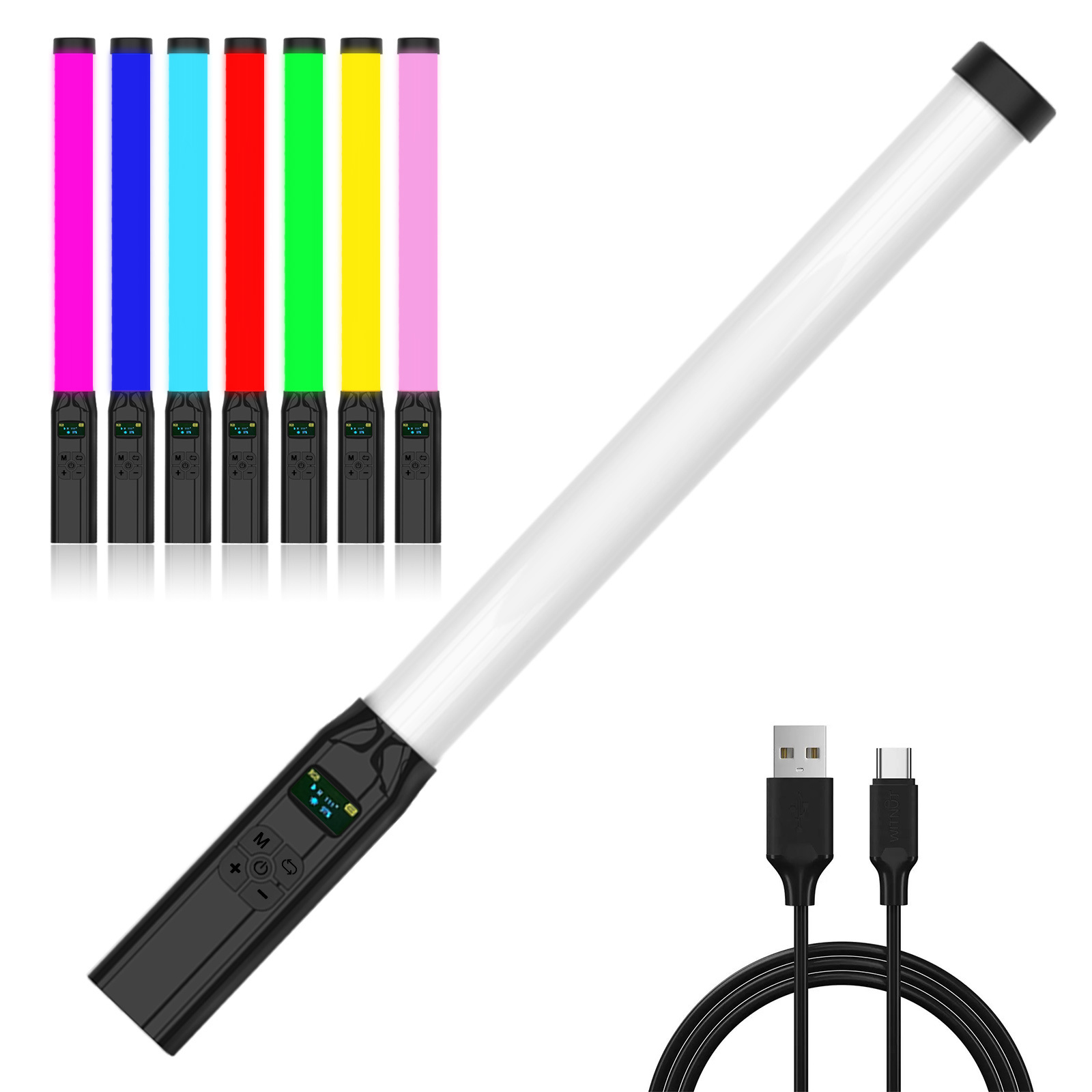 Photography Lighting Youtube - Varita de luz RGB de 50CM,