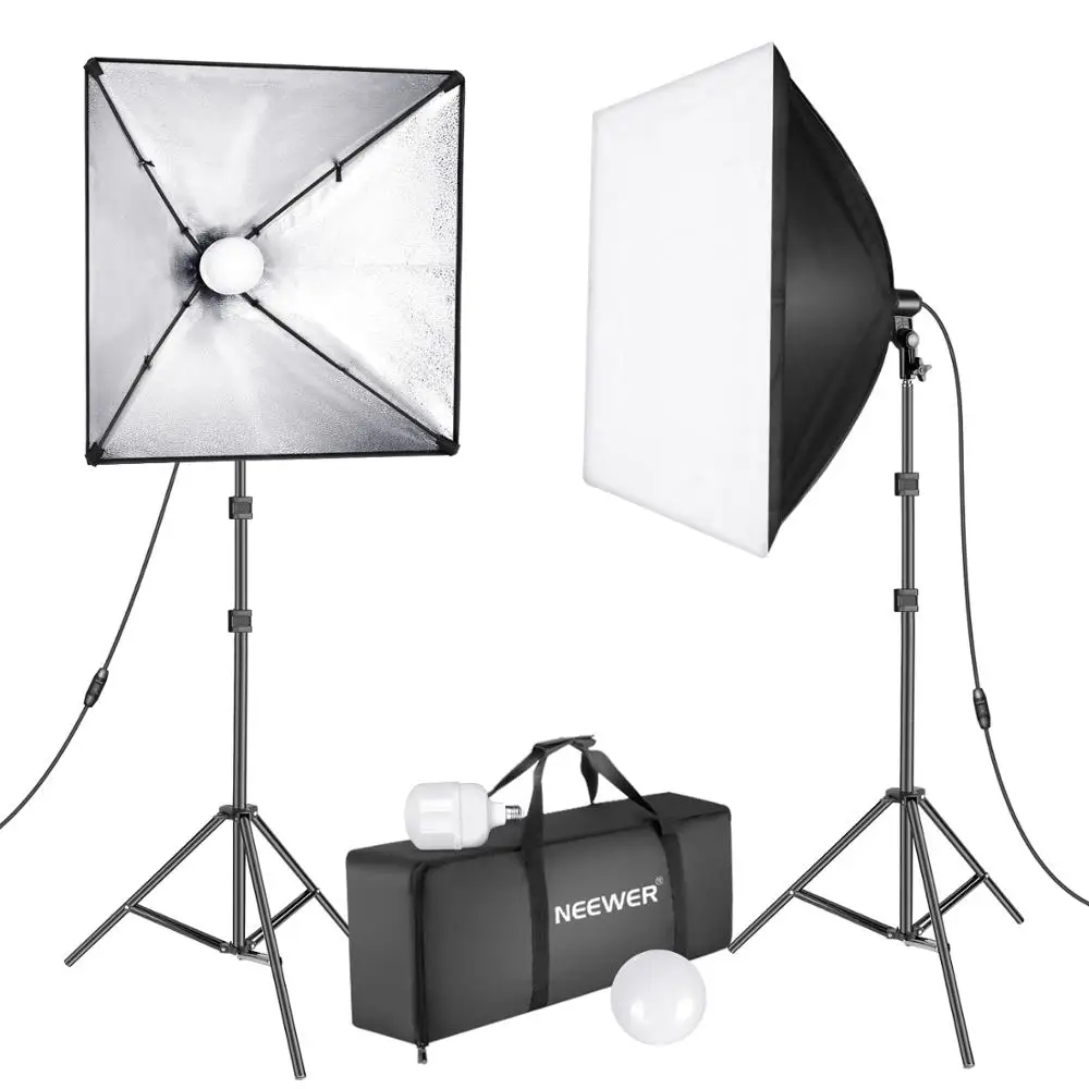 Photography Lighting Kit Neewer - Kit de Iluminación Neewer Mejorado con