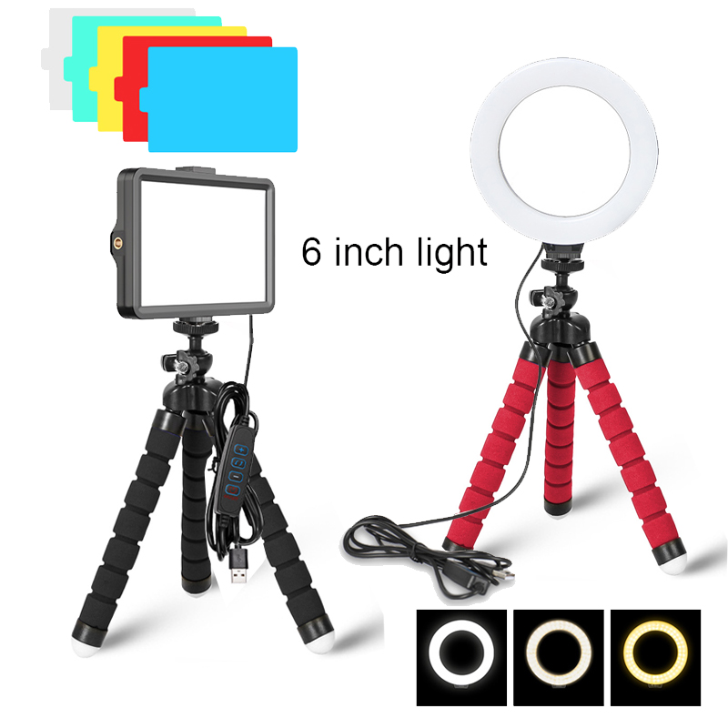 Photography Lighting Youtube - Anillo de luz Led regulable para