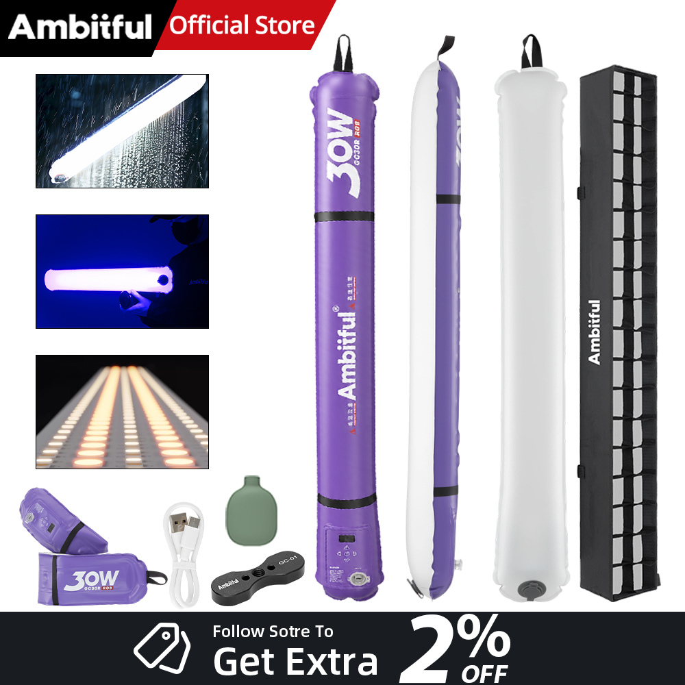 Photography Lighting Youtube - AMBITFUL GC30R-P GC30R GC30 R Luz