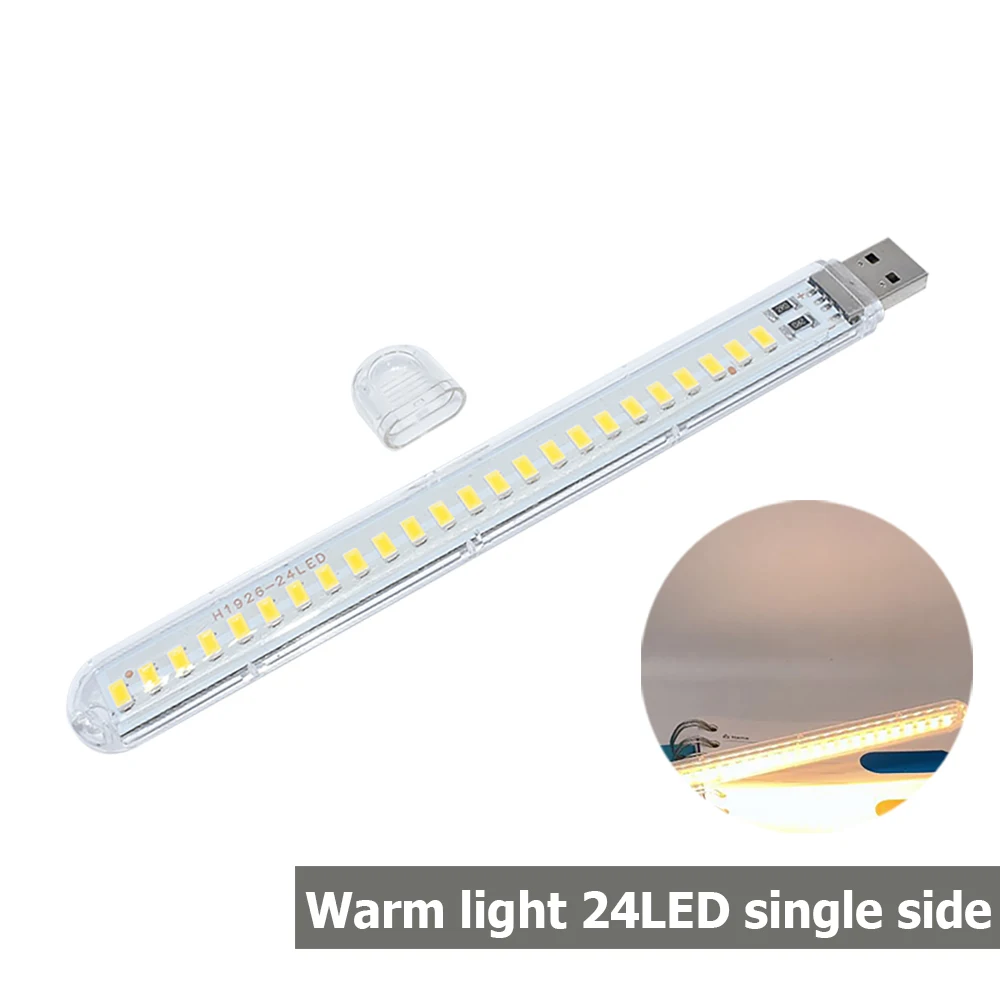Photography Lighting Book - DC5V USB luz LED 24LED 8LED