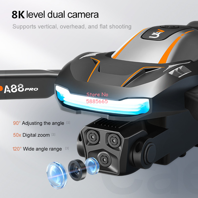 Fotografía aérea 8K posicionam - Photography Lighting Box reseña y precio