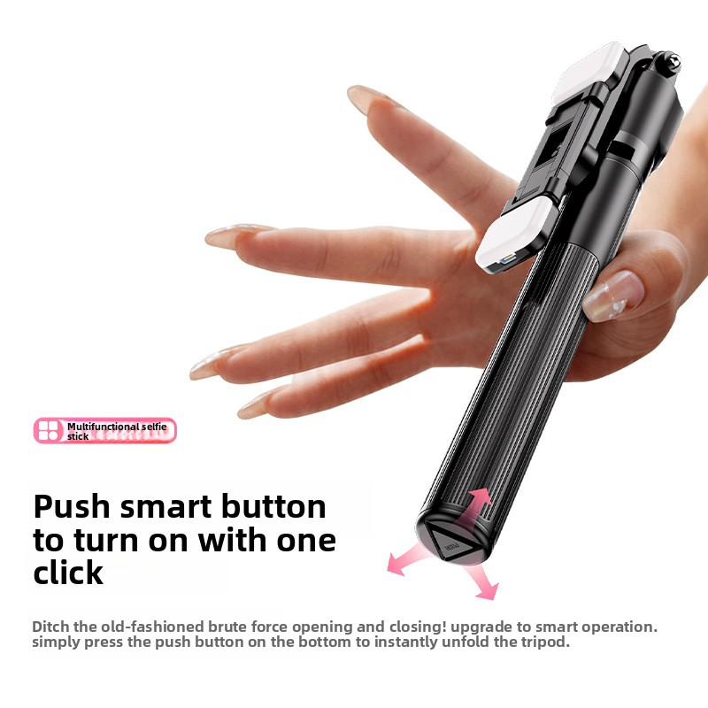 Soporte para palo selfie, luz  - Photography Lighting Stick reseña y precio