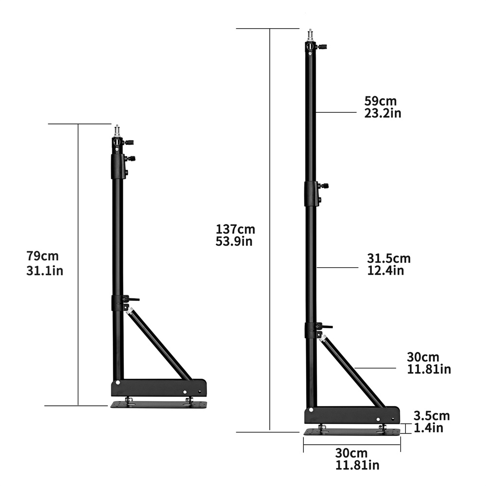 100/135/ 170cm montaje en pare - Photography Lighting Wall reseña y precio