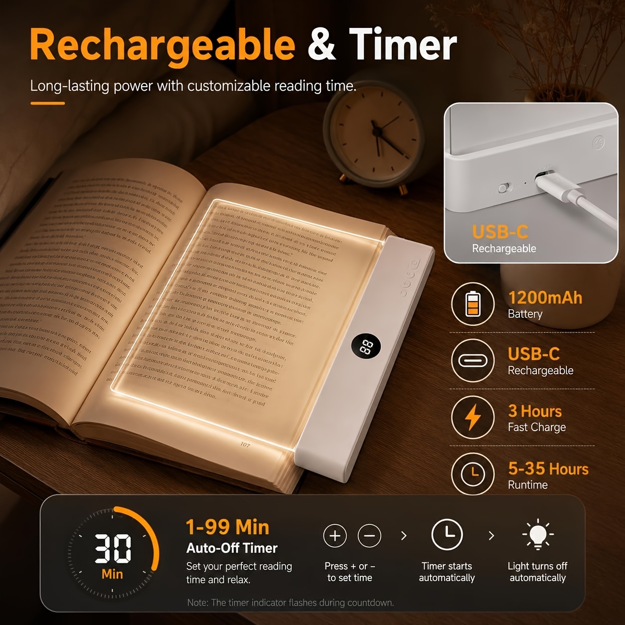 Luz LED para Libros y Luz Noct - Photography Lighting Book reseña y precio