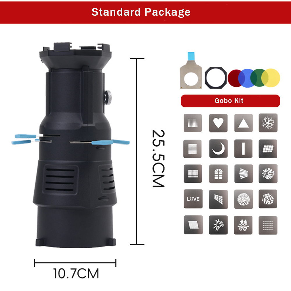 Proyector Bowens Mount con Pat - Photography Video Lighting Kit reseña y precio