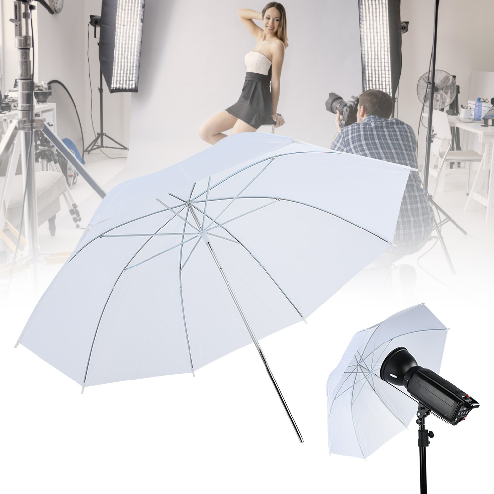Paraguas Translúcido Blanco de - Photography Lighting Box reseña y precio