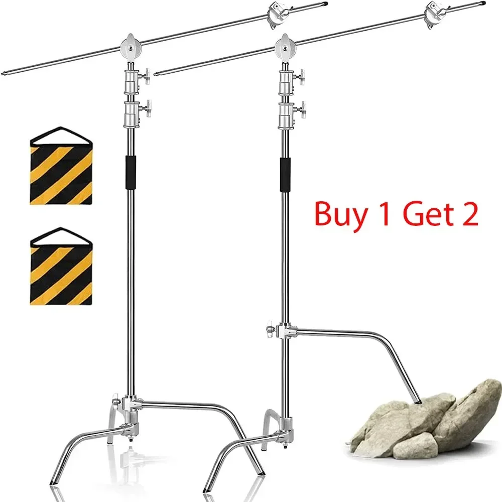 Kit de Brazo Cruzado de Acero  - Photography Lighting Box reseña y precio
