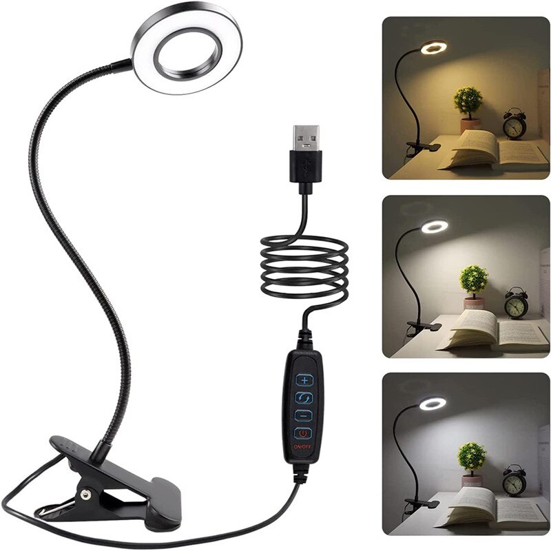 48 LEDs lámpara de escritorio  - Photography Lighting Book reseña y precio