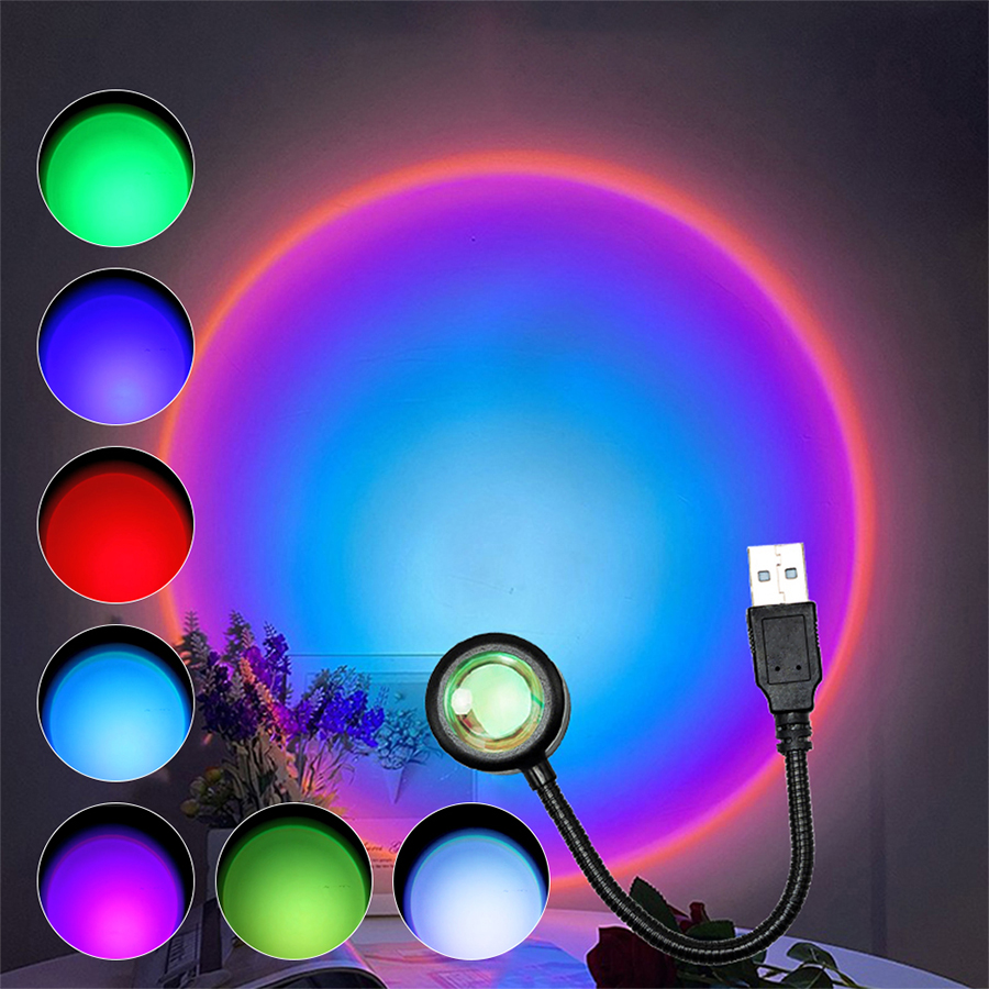 Lámpara LED USB con Proyector  - Photography Lighting Wall reseña y precio