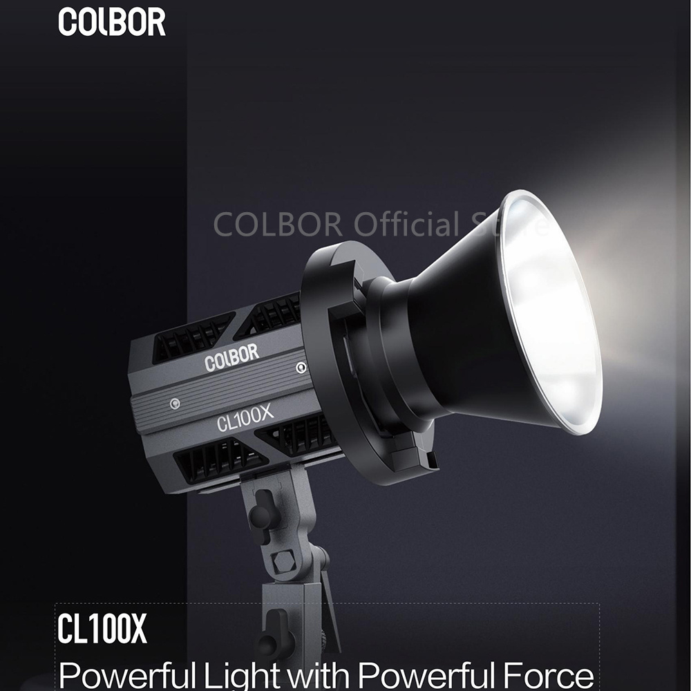 COLBOR-Lámpara de luz Led COB  - Photography Lighting Youtube reseña y precio