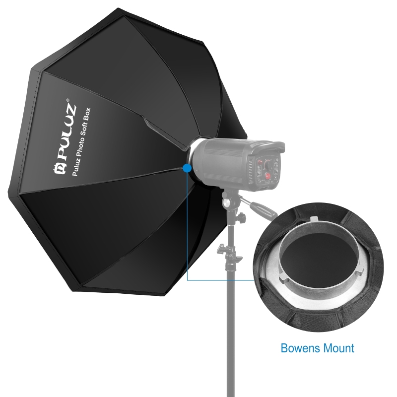 PULUZ-Caja difusora octagonal  - Photography Lighting Box reseña y precio