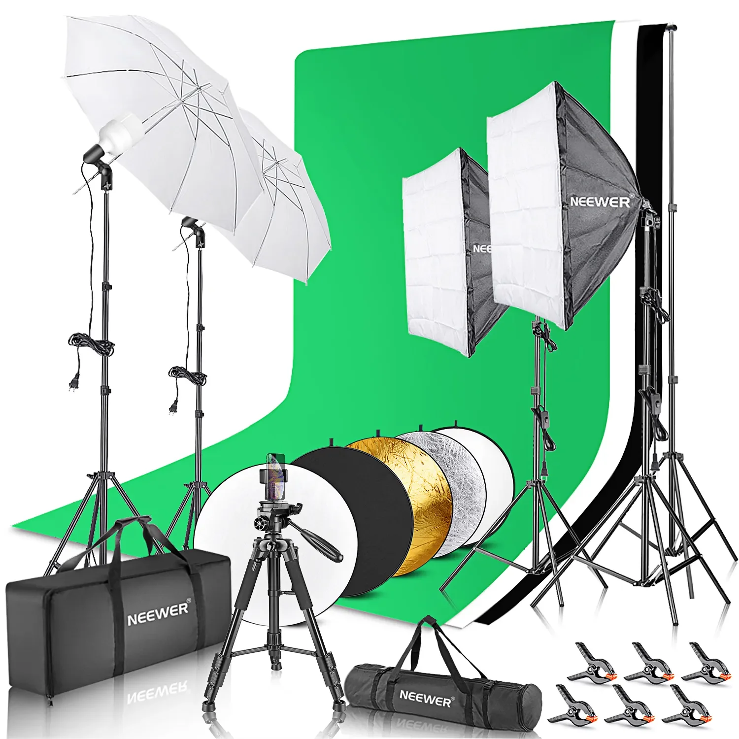 Kit de Iluminación Fotográfica - Photography Lighting Kit Neewer reseña y precio