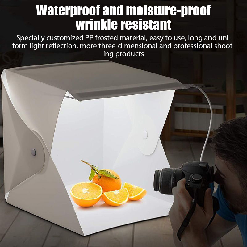 Caja de luz plegable portátil  - Photography Video Lighting Kit reseña y precio