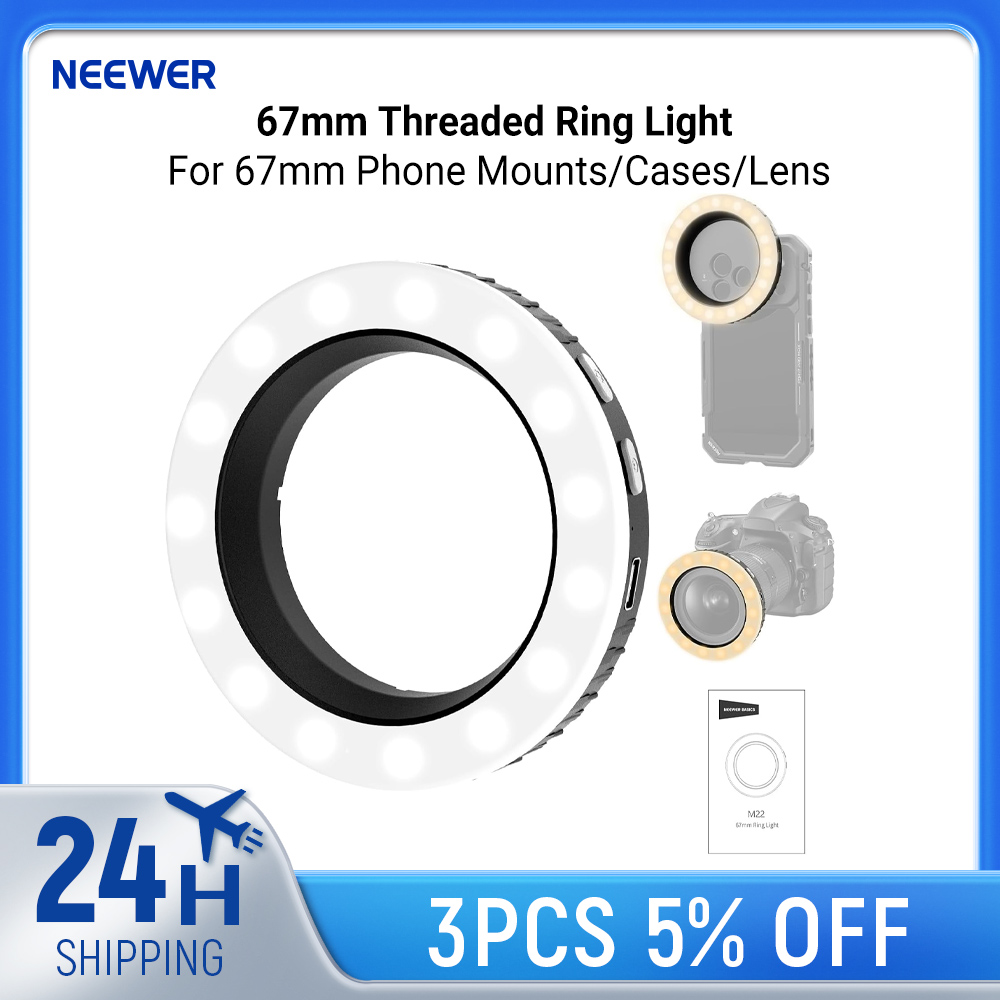 Anillo de Luz LED NEEWER Basic - Photography Lighting Stick reseña y precio
