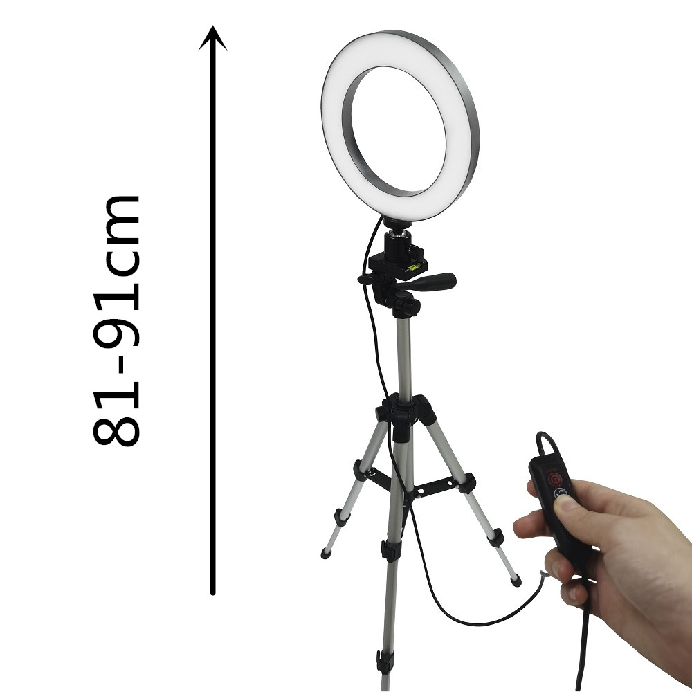 Anillo de luz LED para selfies - Photography Lighting Stick reseña y precio