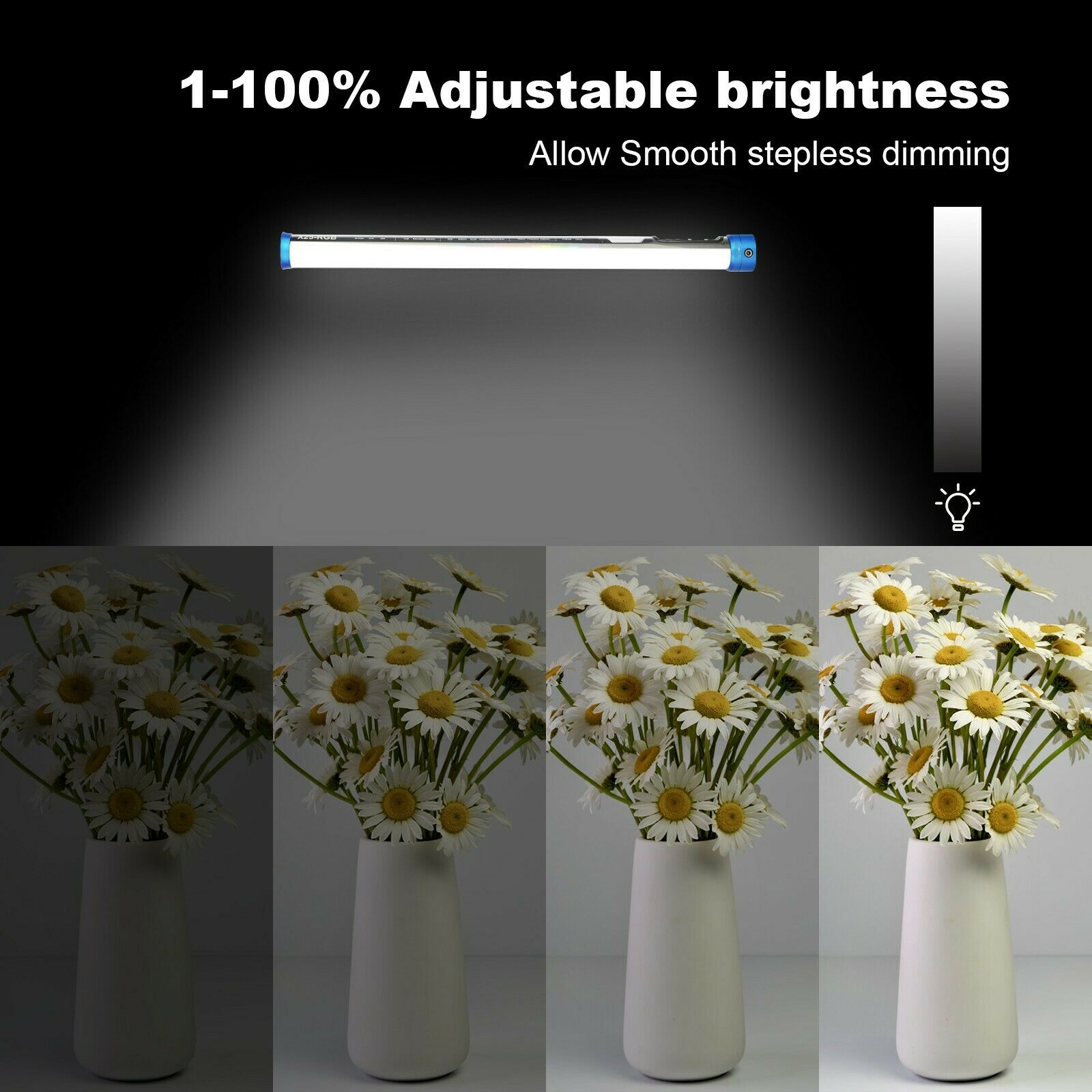 Sokani X25 RGB tubo de luz LED - Photography Lighting Youtube reseña y precio