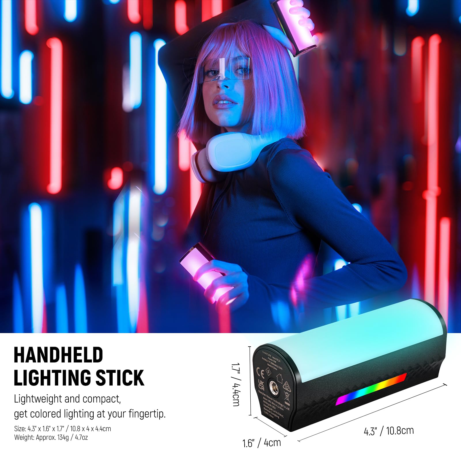 NEEWER Varita luminosa de mano - Photography Lighting Stick reseña y precio