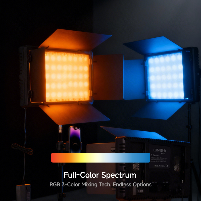 Luz de Relleno LED U600 para F - Photography Lightning reseña y precio