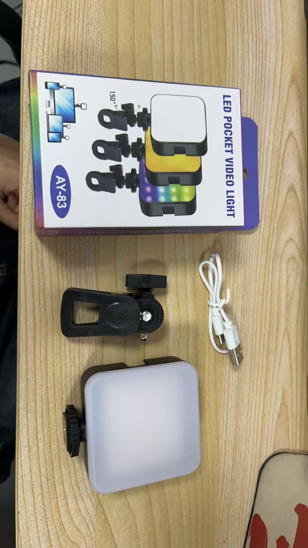 Luz de bolsillo RGB para fotog - Photography Lightning reseña y precio