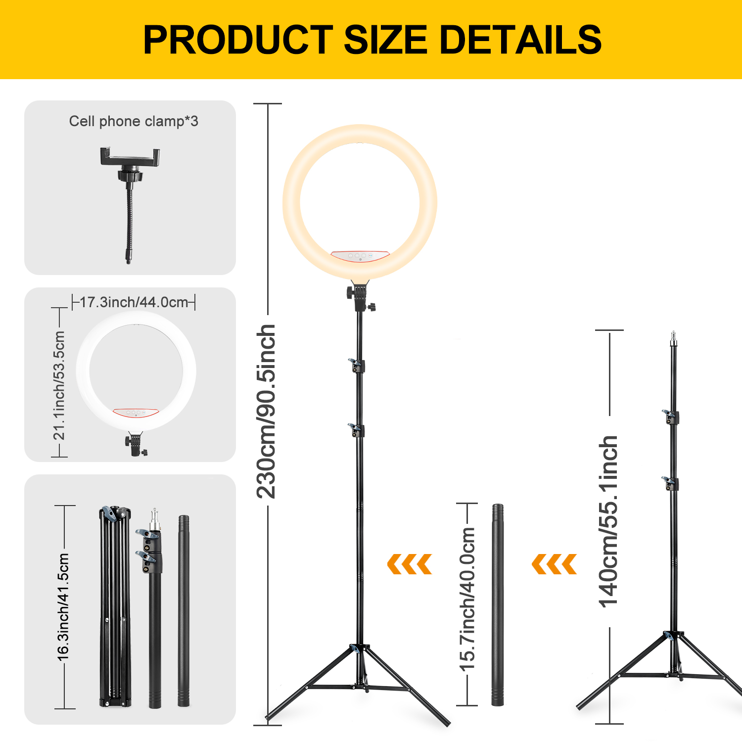 Kit de Aro de Luz Profesional  - Photography Lighting Online reseña y precio