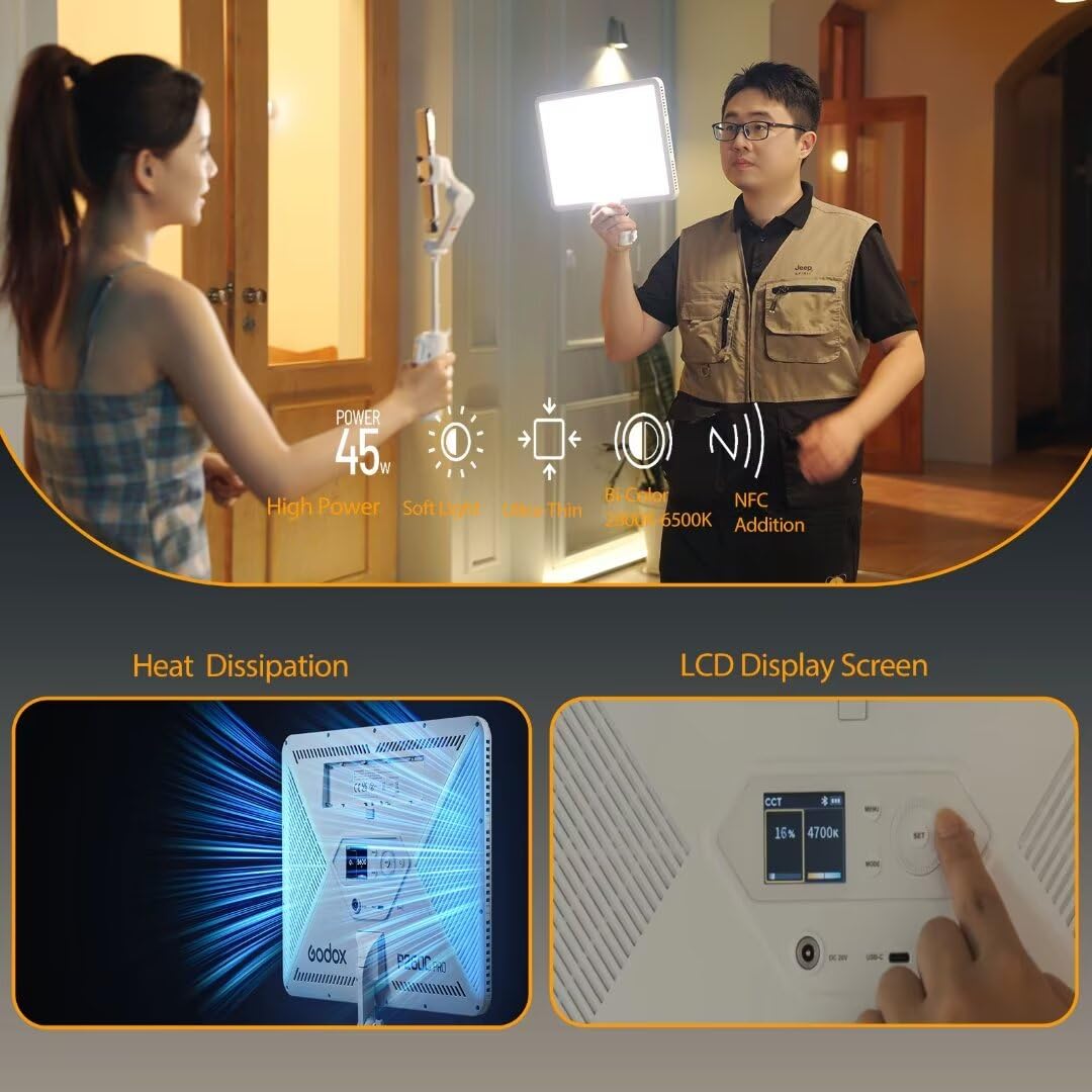 Godox P260C Pro Panel de luz L - Photography Lighting Youtube reseña y precio