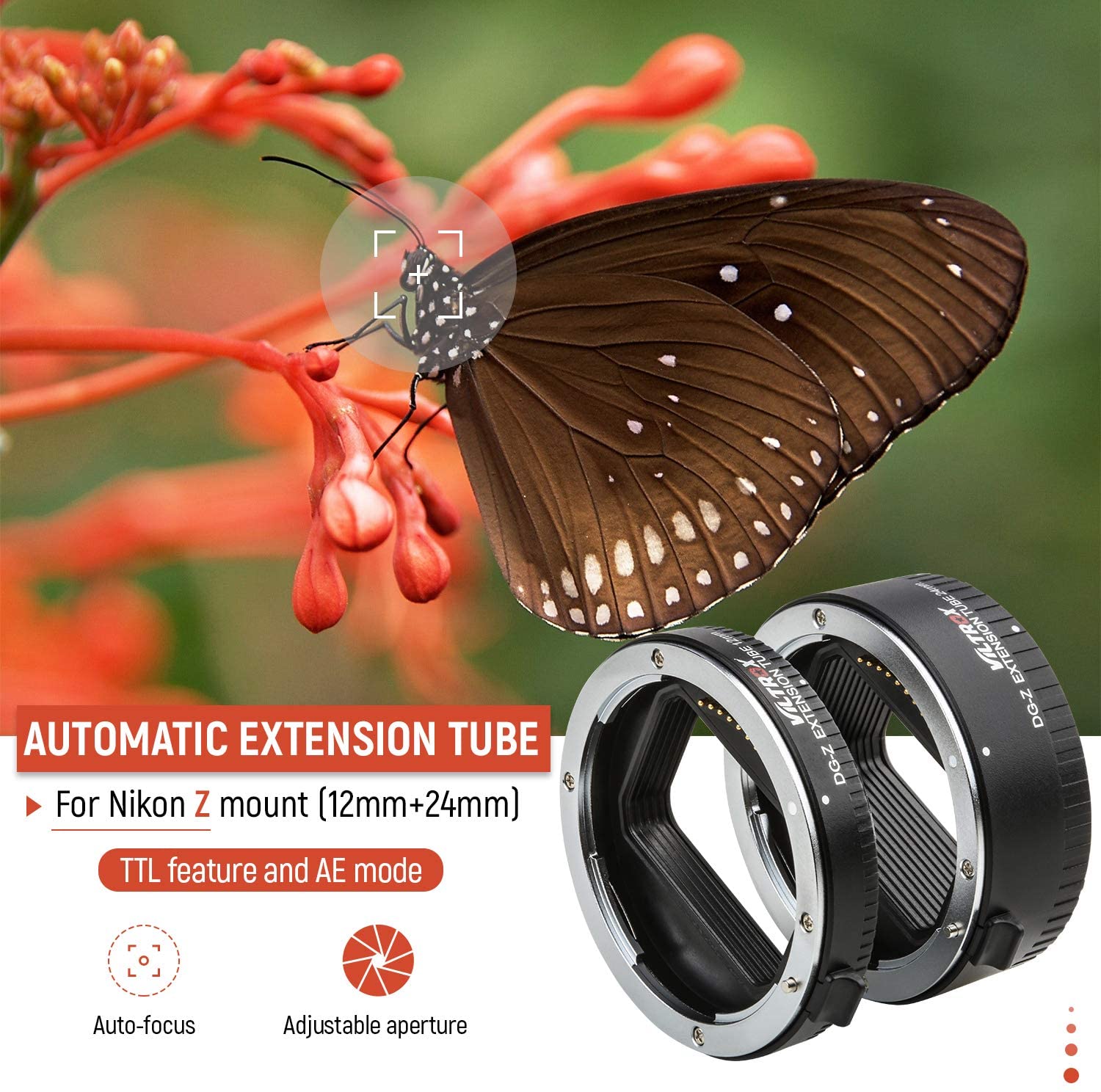 Viltrox DG-Z anillo de tubo de - Nikon Camera Z50 reseña y precio