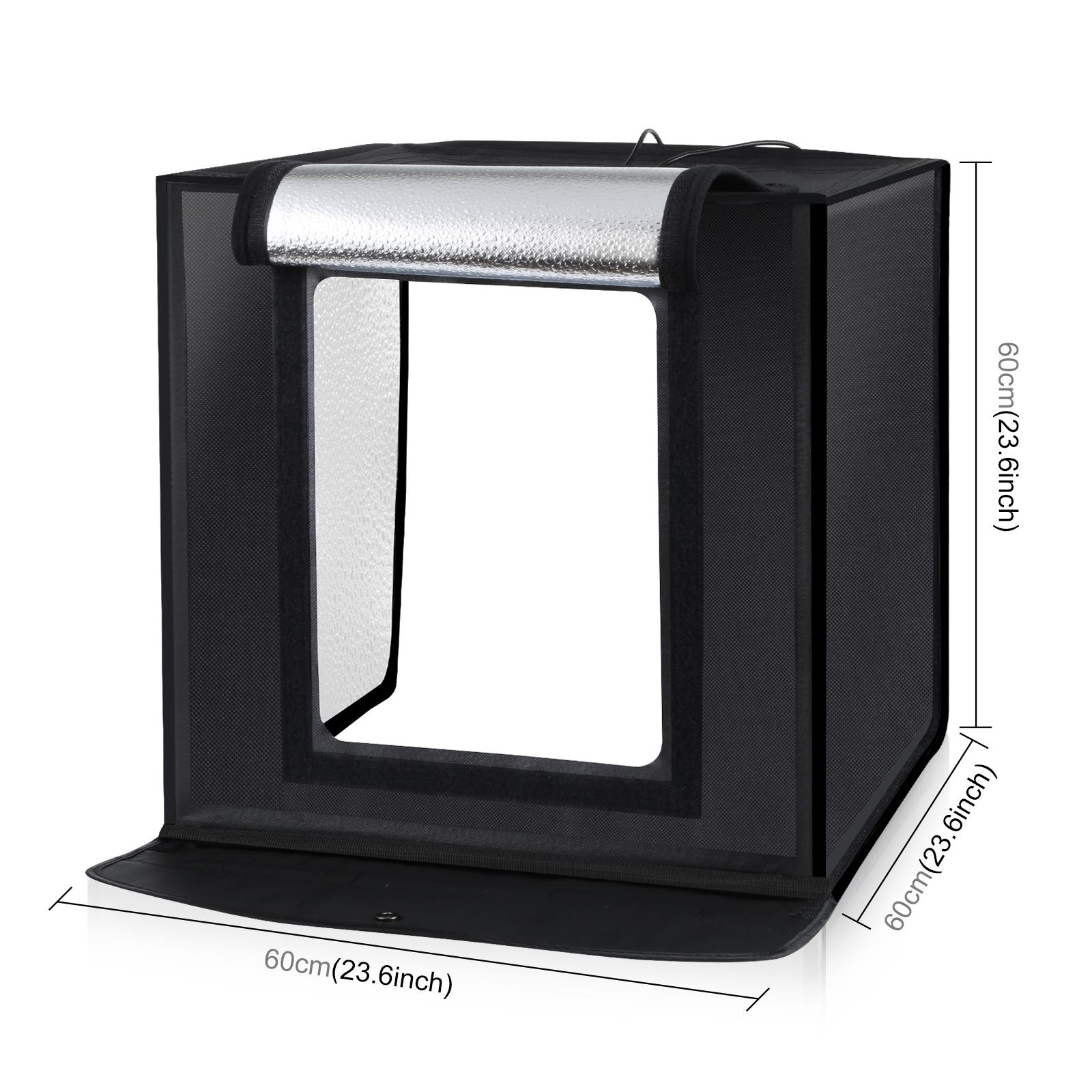 PULUZ 60cm caja de luz de estu - Photography Video Lighting Kit reseña y precio