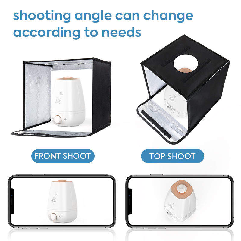 Caja de luz plegable para estu - Photography Lighting Angles reseña y precio