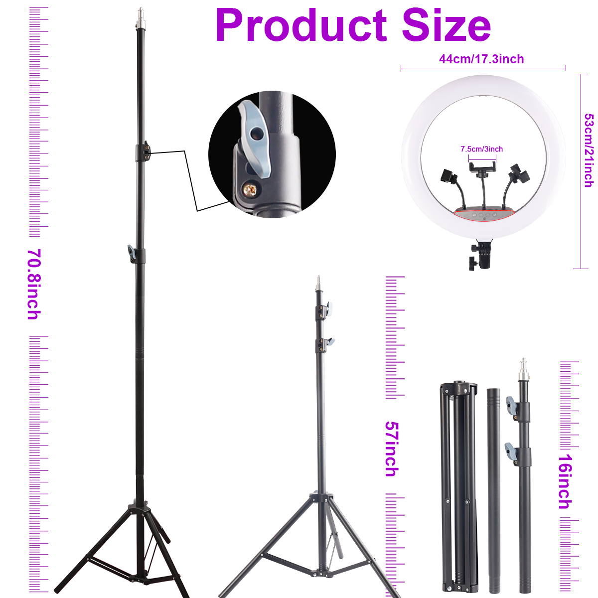 Kit de Anillo de Luz Profesion - Photography Lighting Online reseña y precio