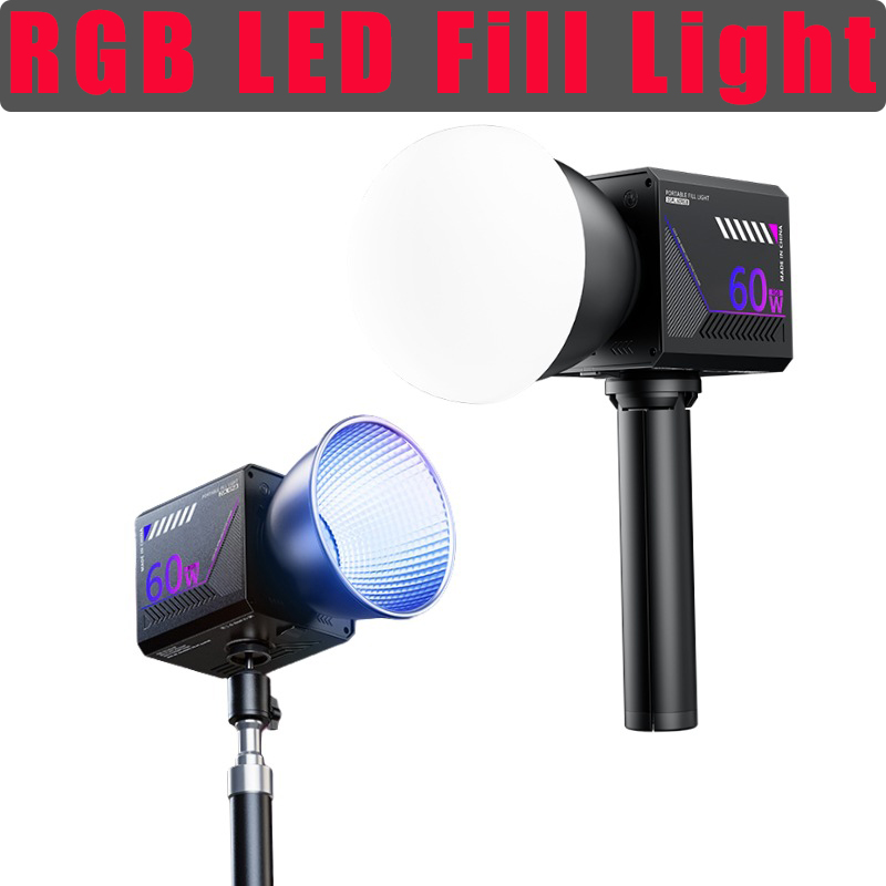 Luz de Video RGB de 60W, Luz L - Photography Lightning reseña y precio