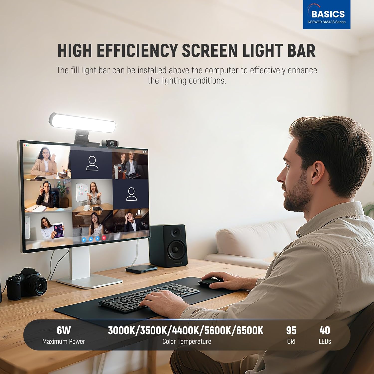 NEEWER Basics Barra de luz par - Photography Lighting Styles reseña y precio