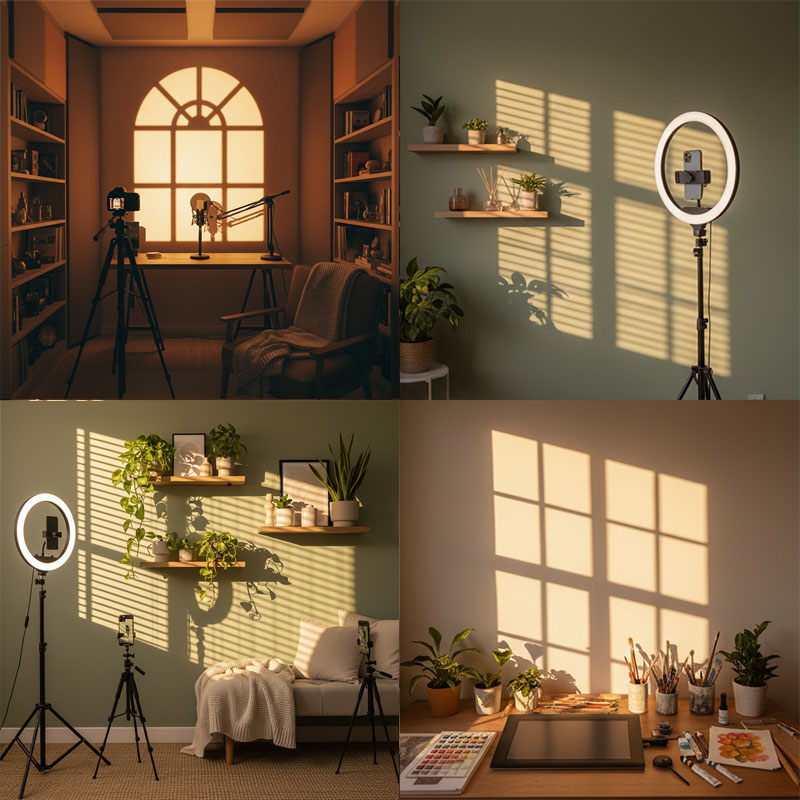 Proyector de Luz Gobo para Ven - Photography Lighting No Shadows reseña y precio