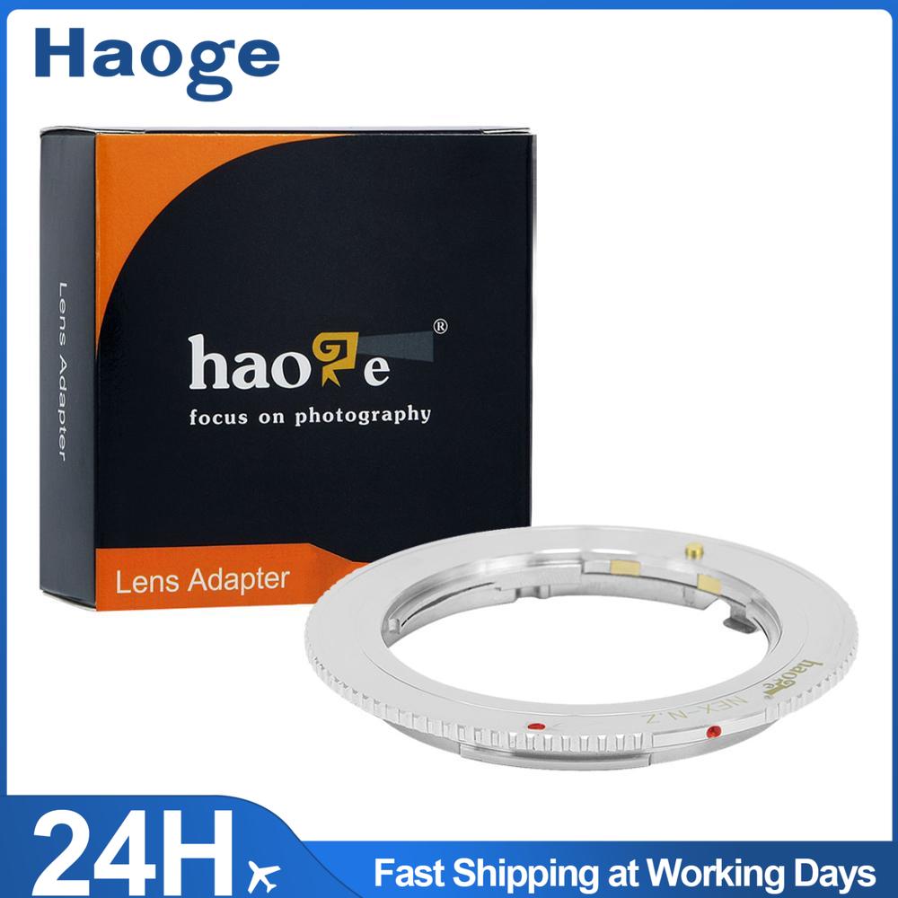 Haoge adaptador de montaje de  - Nikon Camera Z50 reseña y precio