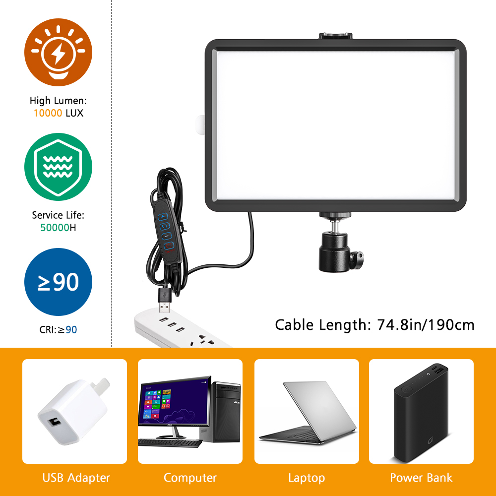 Anillo de luz Led regulable pa - Photography Lighting Youtube reseña y precio