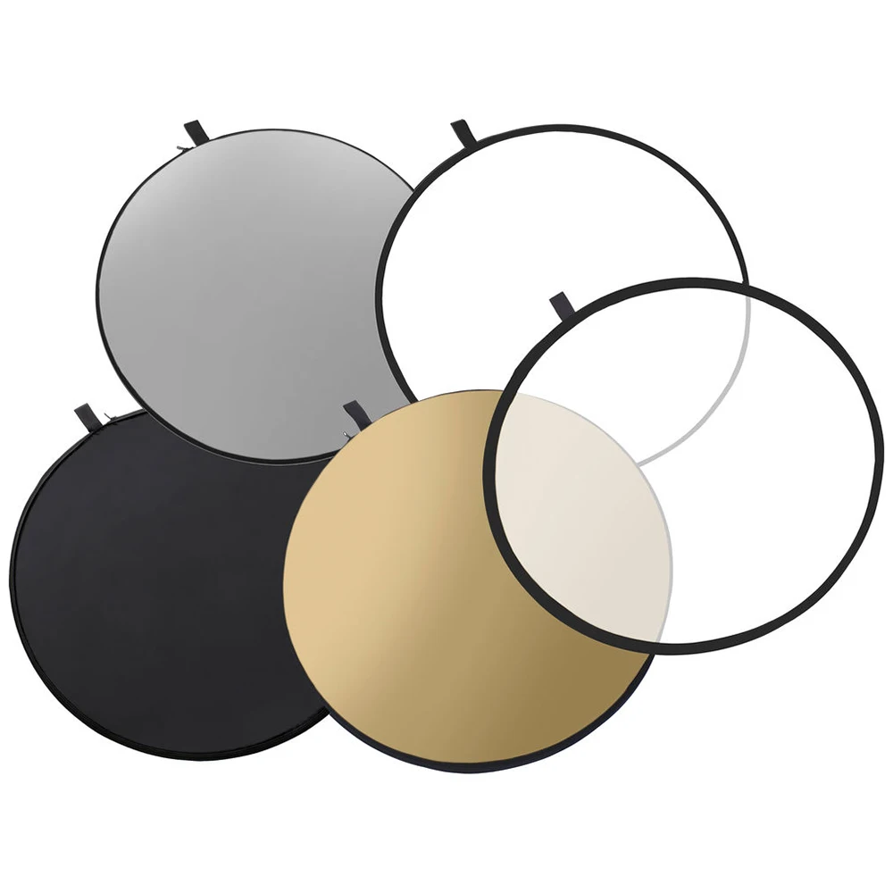 60/80/110cm 5 en 1 disco refle - Photography Lighting Box reseña y precio