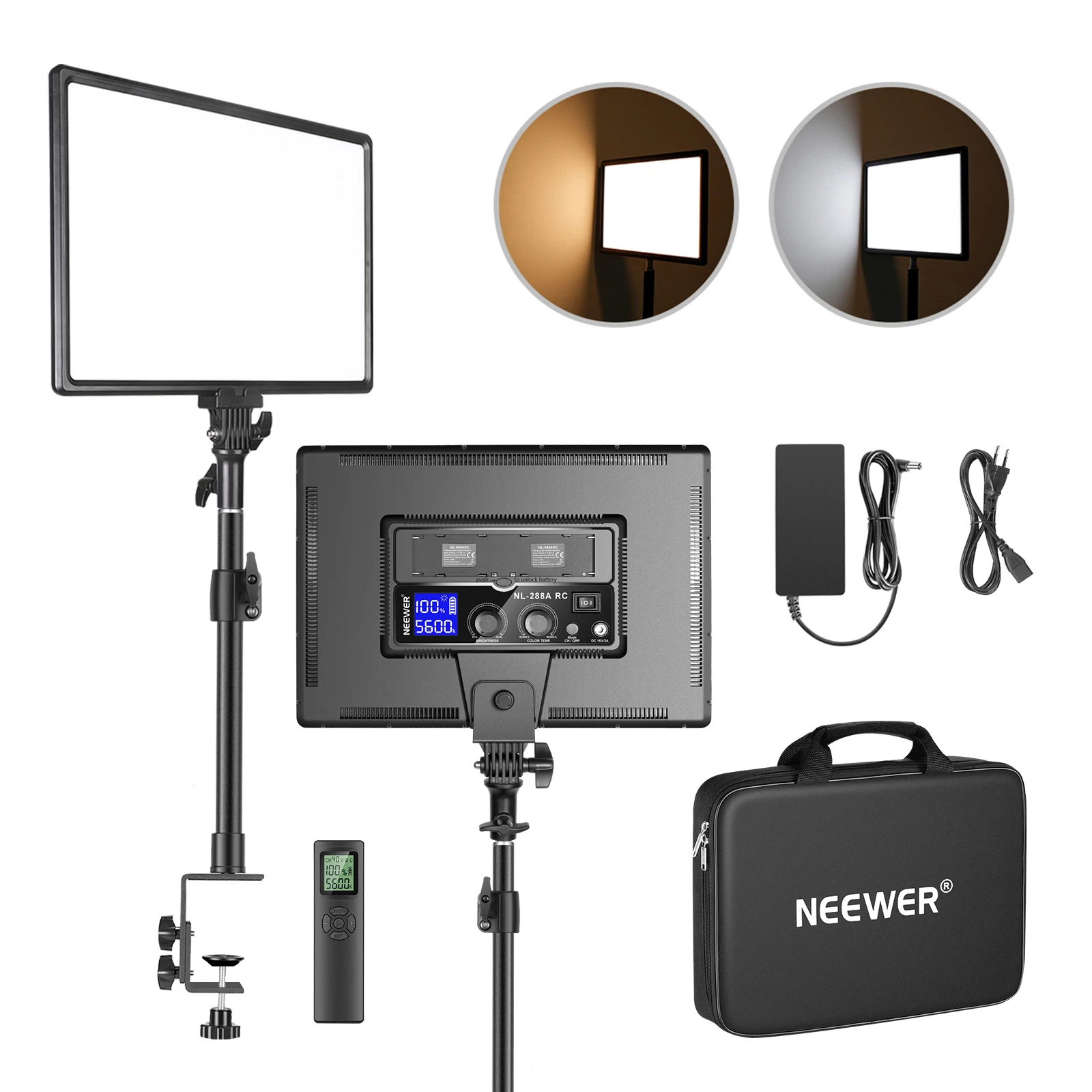 Luz LED de video Neewer para e - Photography Lighting Kit Neewer reseña y precio